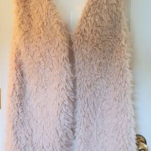 Women's Fuzzy Tan Jacket